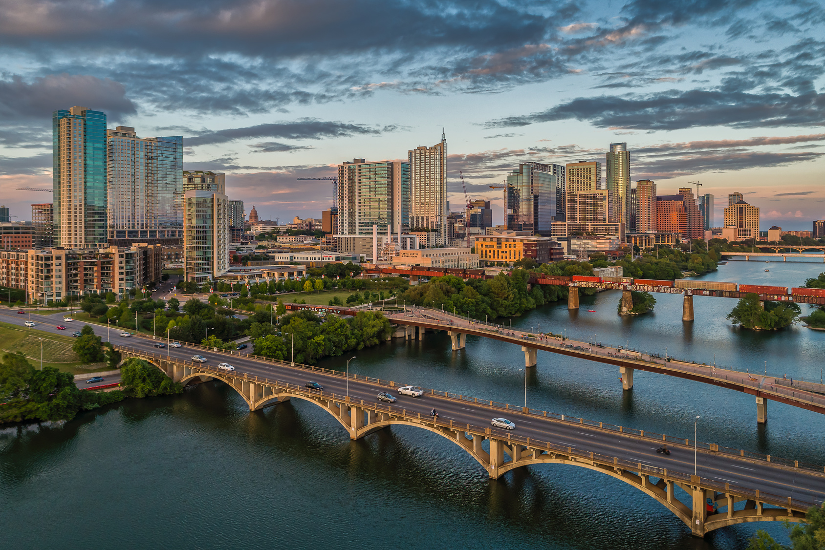 Austin, TX is reated one of the best places to live in the US.